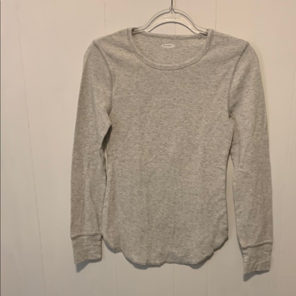 Old Navy Tops - Old Navy Gray Long Sleeve Thermal Women's Top
